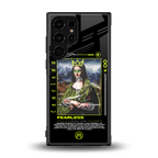 fearless mona lisa back phone cover | glass case for samsung galaxy s23 ultra