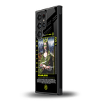 fearless mona lisa back phone cover | glass case for samsung galaxy s23 ultra
