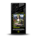 fearless mona lisa back phone cover | glass case for samsung galaxy s25 ultra