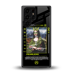 fearless mona lisa back phone cover | glass case for samsung galaxy s25 ultra