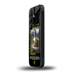 fearless mona lisa back phone cover | glass case for samsung galaxy s24 fe