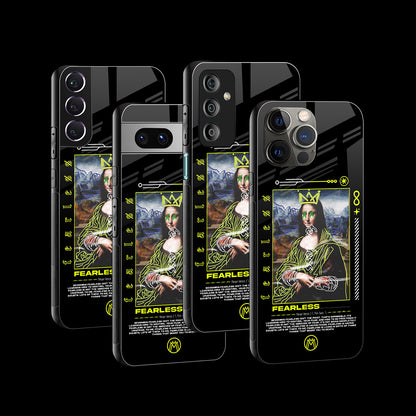 Fearless Mona Lisa Phone Cover | Glass Case