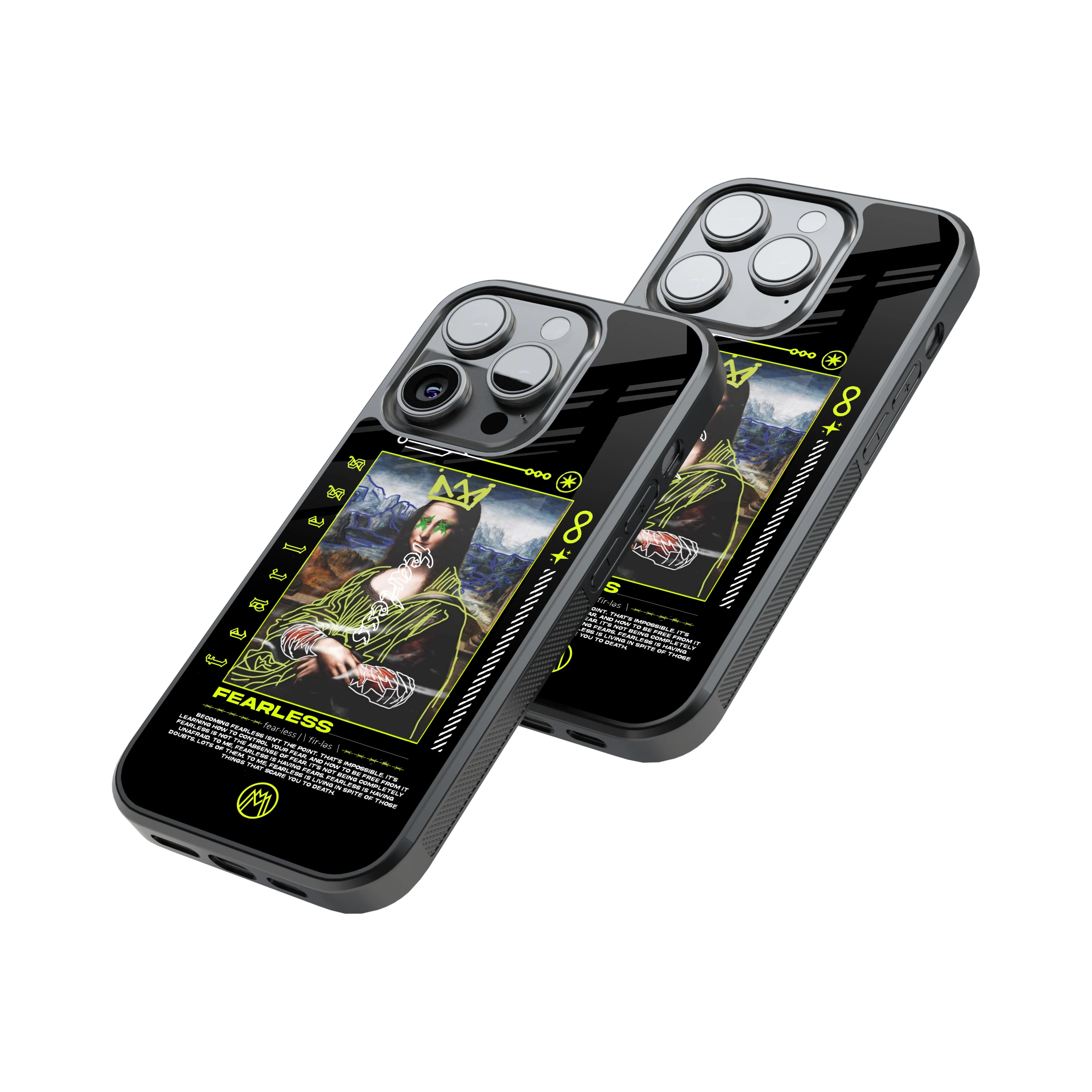 Protective Glass Back Phone Case Compatible with iPhone, Samsung, OnePlus, Pixel & More