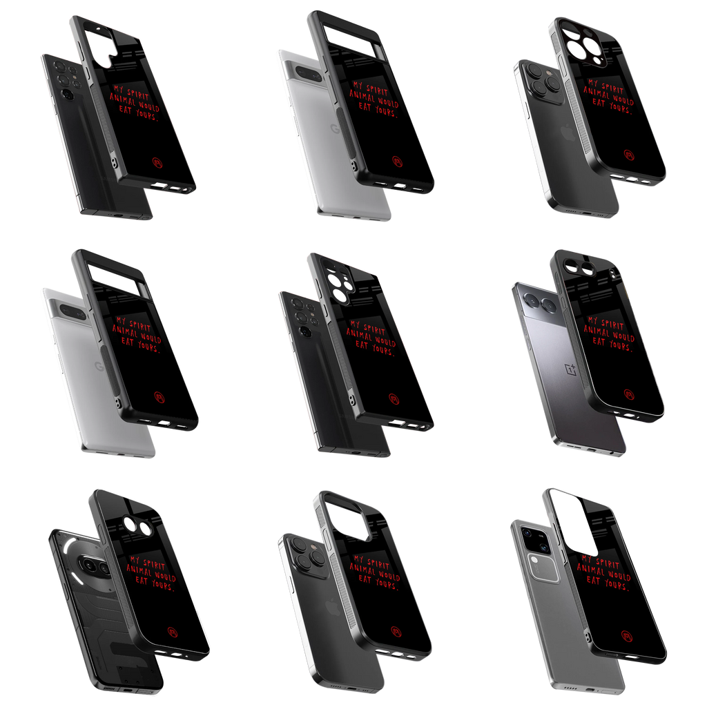 Durable Glass Back Mobile Case for iPhone, Samsung, OnePlus, Google Pixel, Redmi, Vivo, Oppo