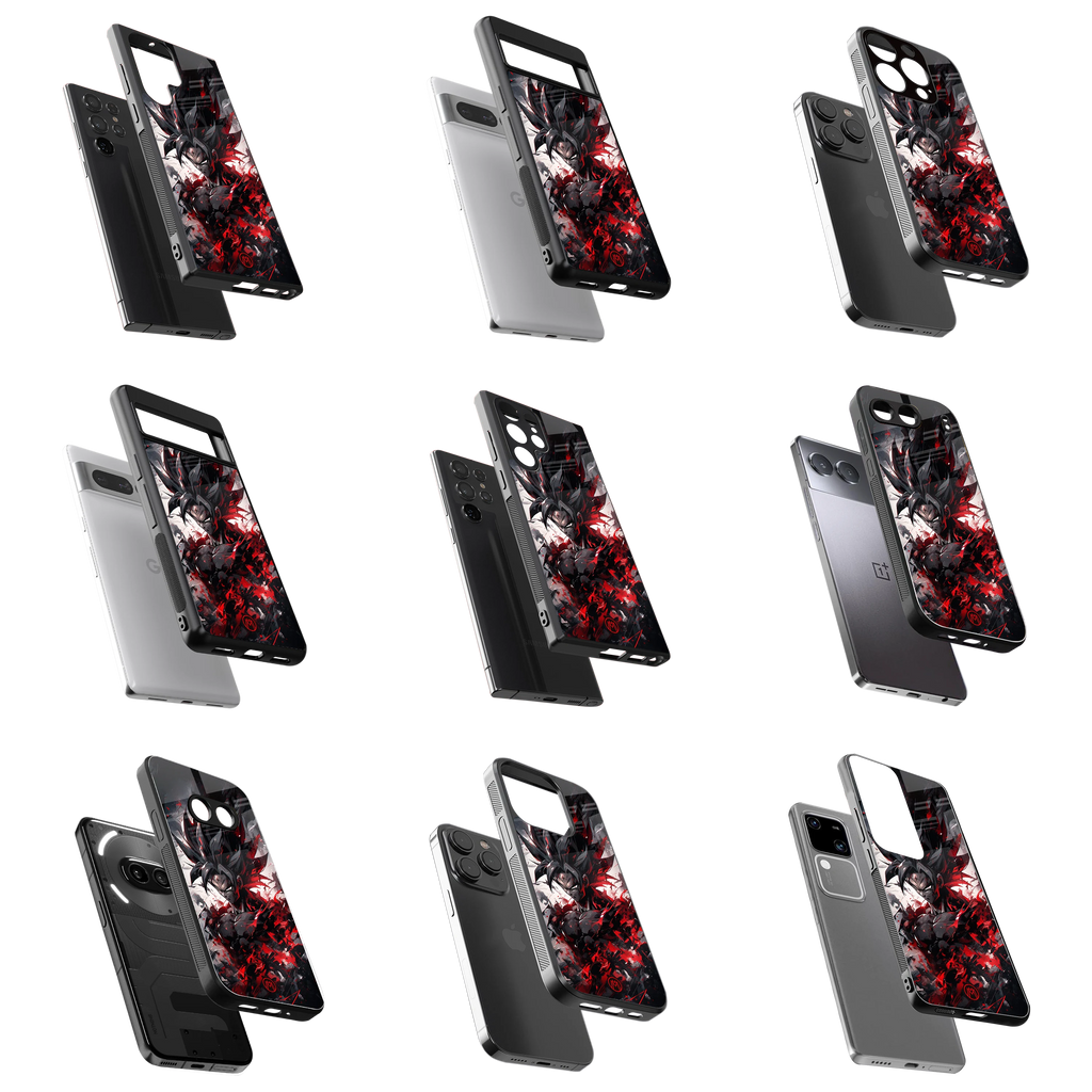 Durable Glass Back Mobile Case for iPhone, Samsung, OnePlus, Google Pixel, Redmi, Vivo, Oppo