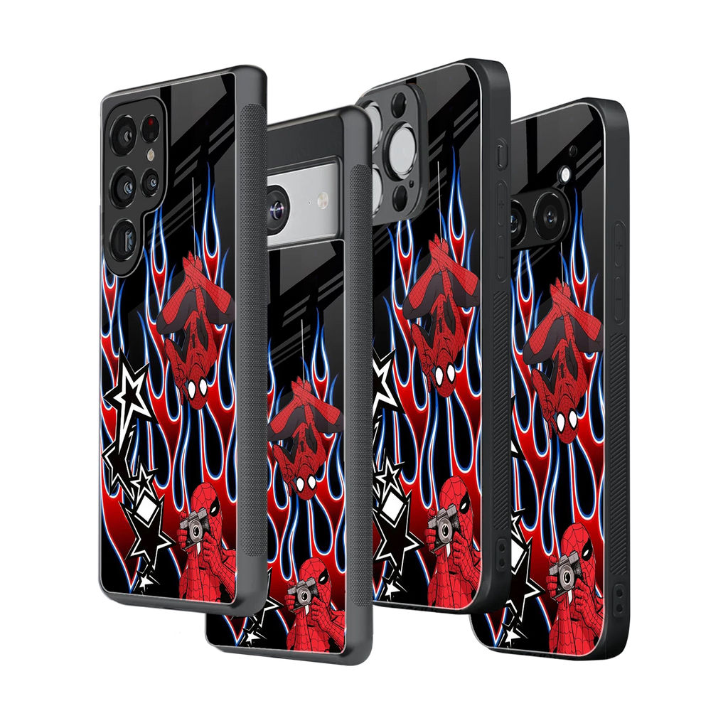 Stylish Glass Back Case for All Smartphones iPhone, Samsung, OnePlus, Pixel, Redmi, Oppo, Vivo, Motorola