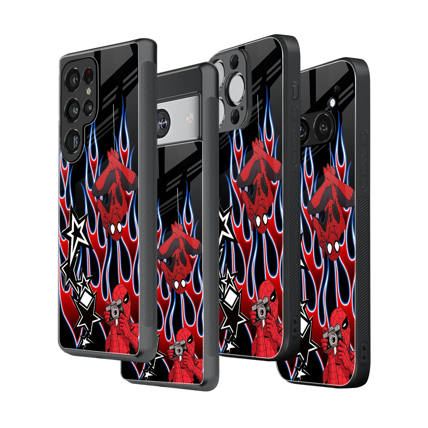 Stylish Glass Back Case for All Smartphones iPhone, Samsung, OnePlus, Pixel, Redmi, Oppo, Vivo, Motorola