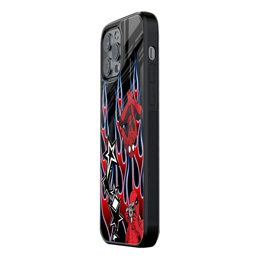 Slim Glass Back Phone Case for Multiple Brands iPhone, Samsung, Redmi, OnePlus, Oppo, Vivo