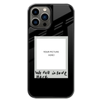 Polaroid Personalised Glass Phone Case