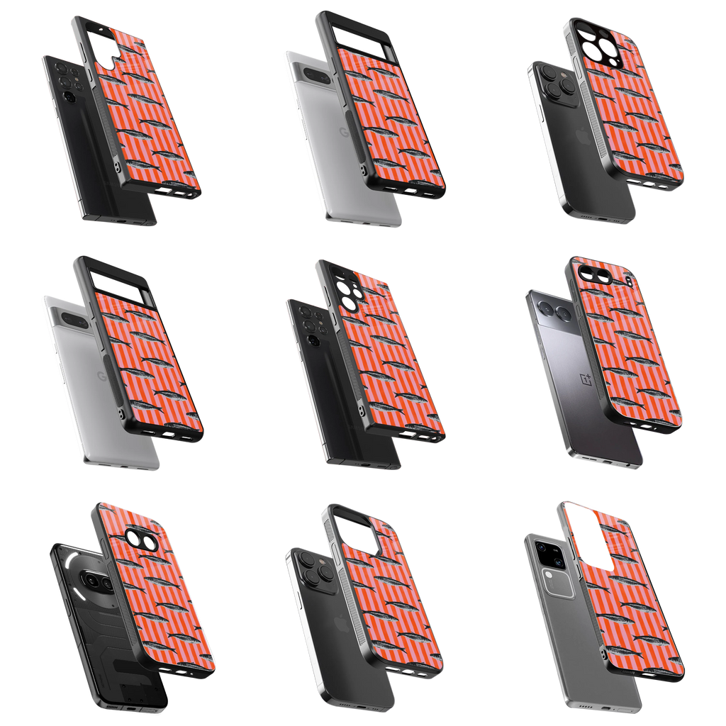 Durable Glass Back Mobile Case for iPhone, Samsung, OnePlus, Google Pixel, Redmi, Vivo, Oppo