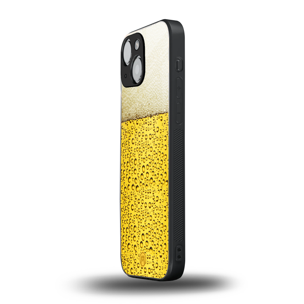 fizzy beer back phone cover | glass case for iphone 13 mini