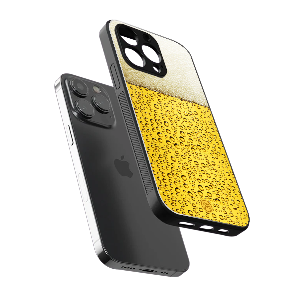 fizzy beer back phone cover | glass case for iphone 15 pro max