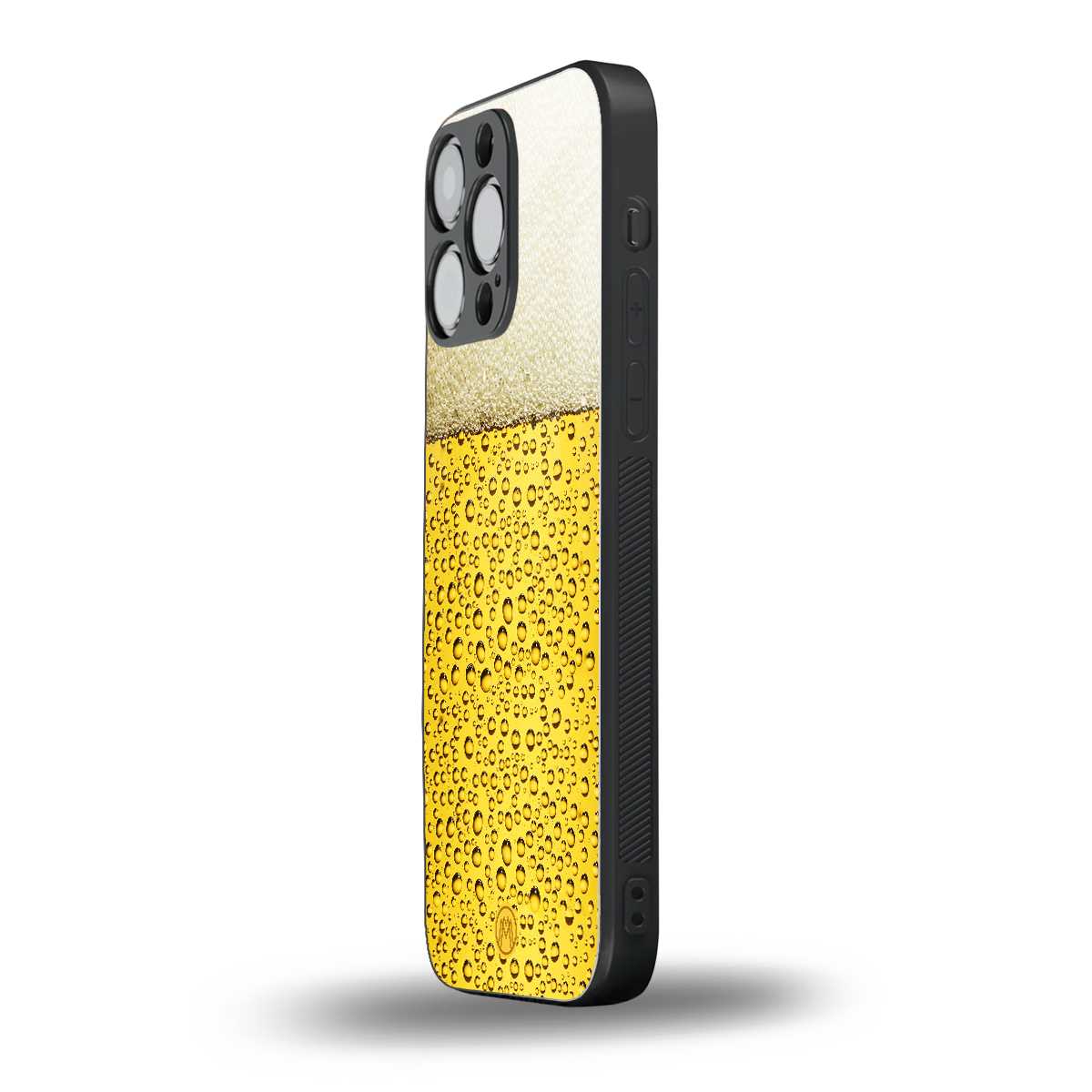 fizzy beer back phone cover | glass case for iphone 16 pro max