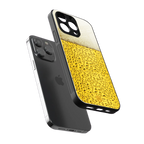 fizzy beer back phone cover | glass case for iphone 16 pro