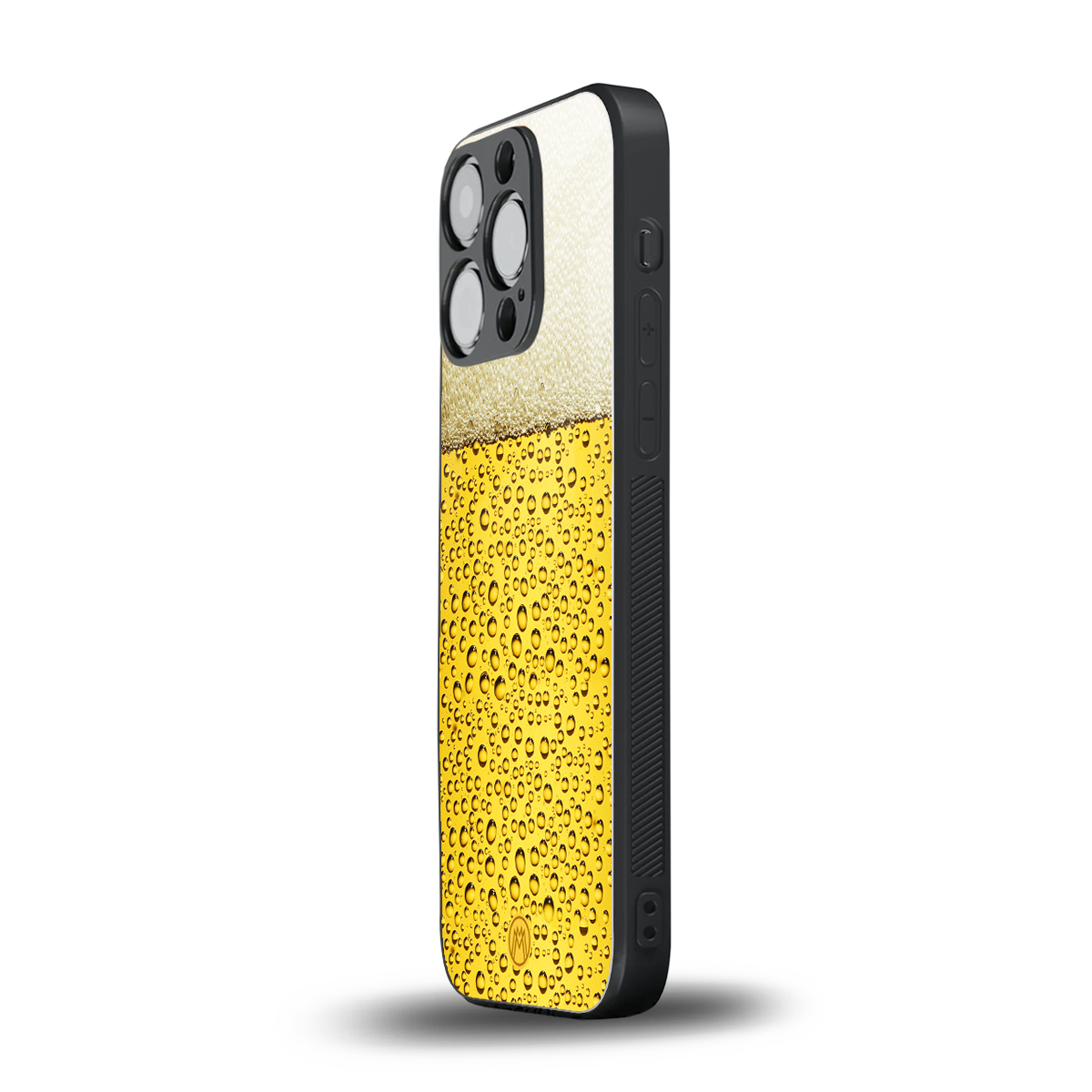 fizzy beer back phone cover | glass case for iphone 16 pro