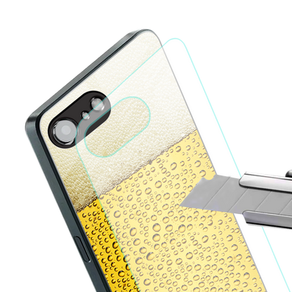 fizzy beer back phone cover | glass case for iphone 16e