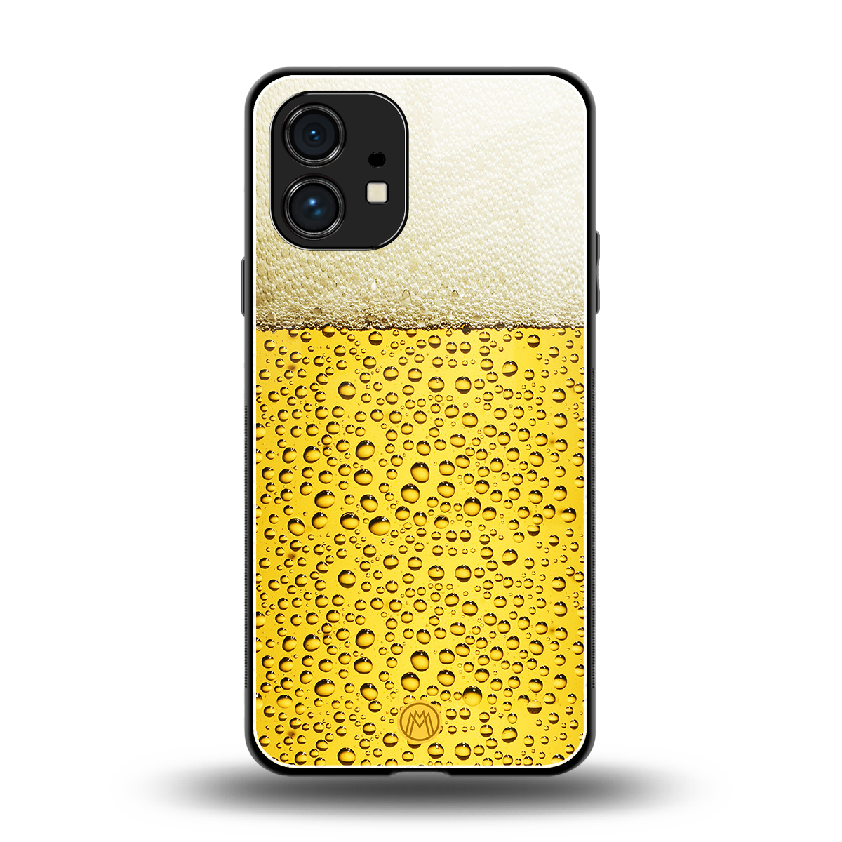 fizzy beer back phone cover | glass case for nothing phone 1