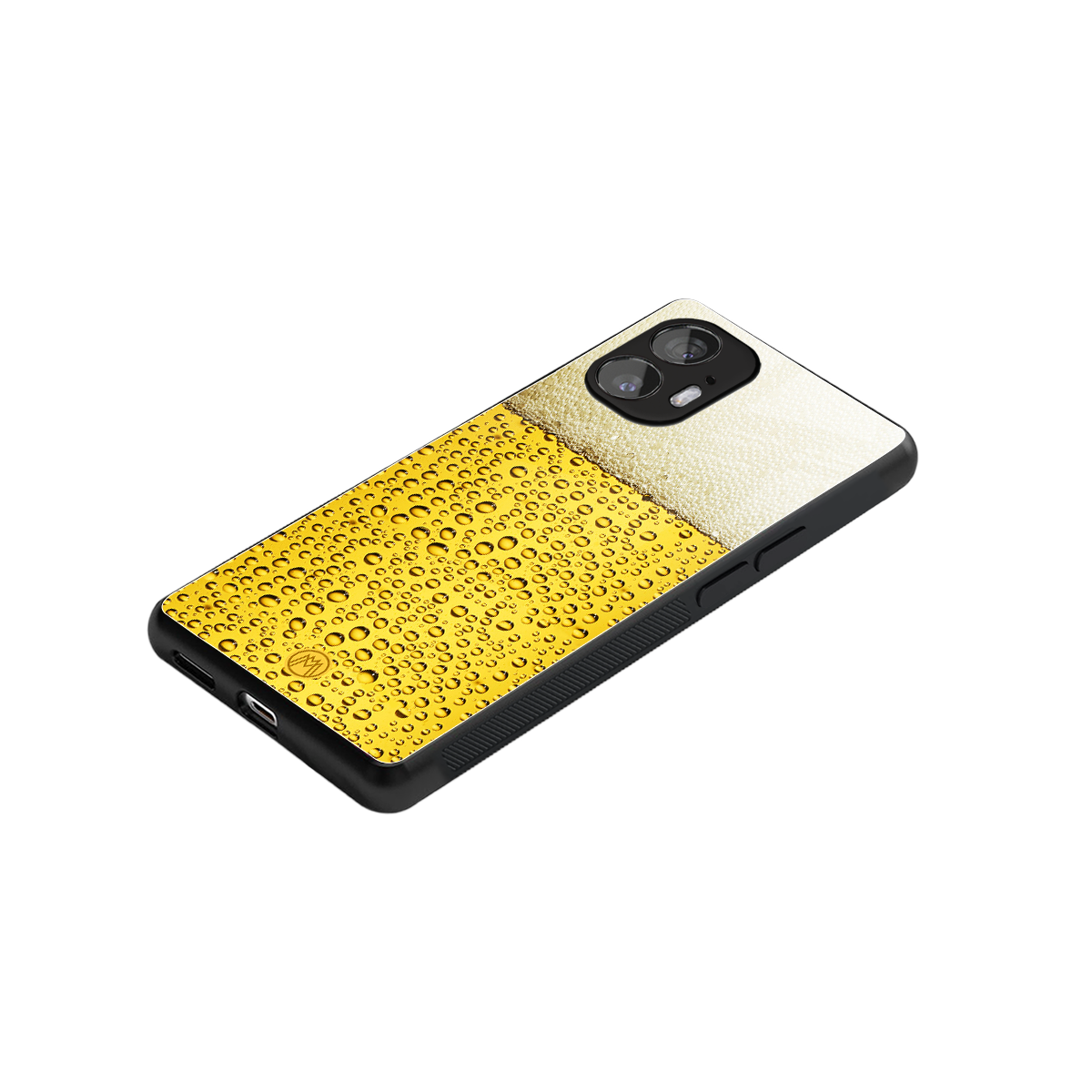 fizzy beer back phone cover | glass case for nothing phone 2