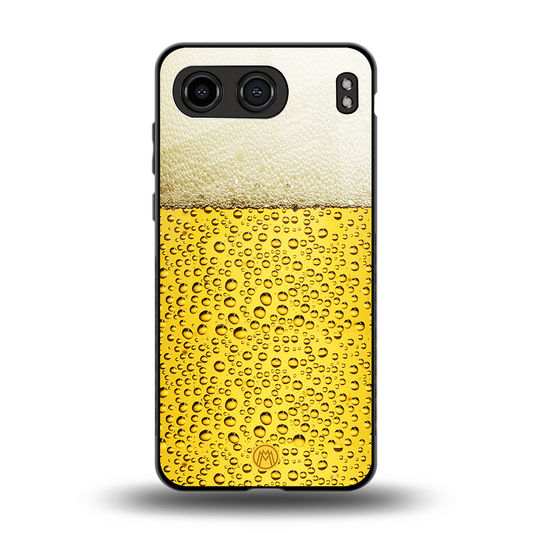 fizzy beer back phone cover | glass case for oneplus nord 4