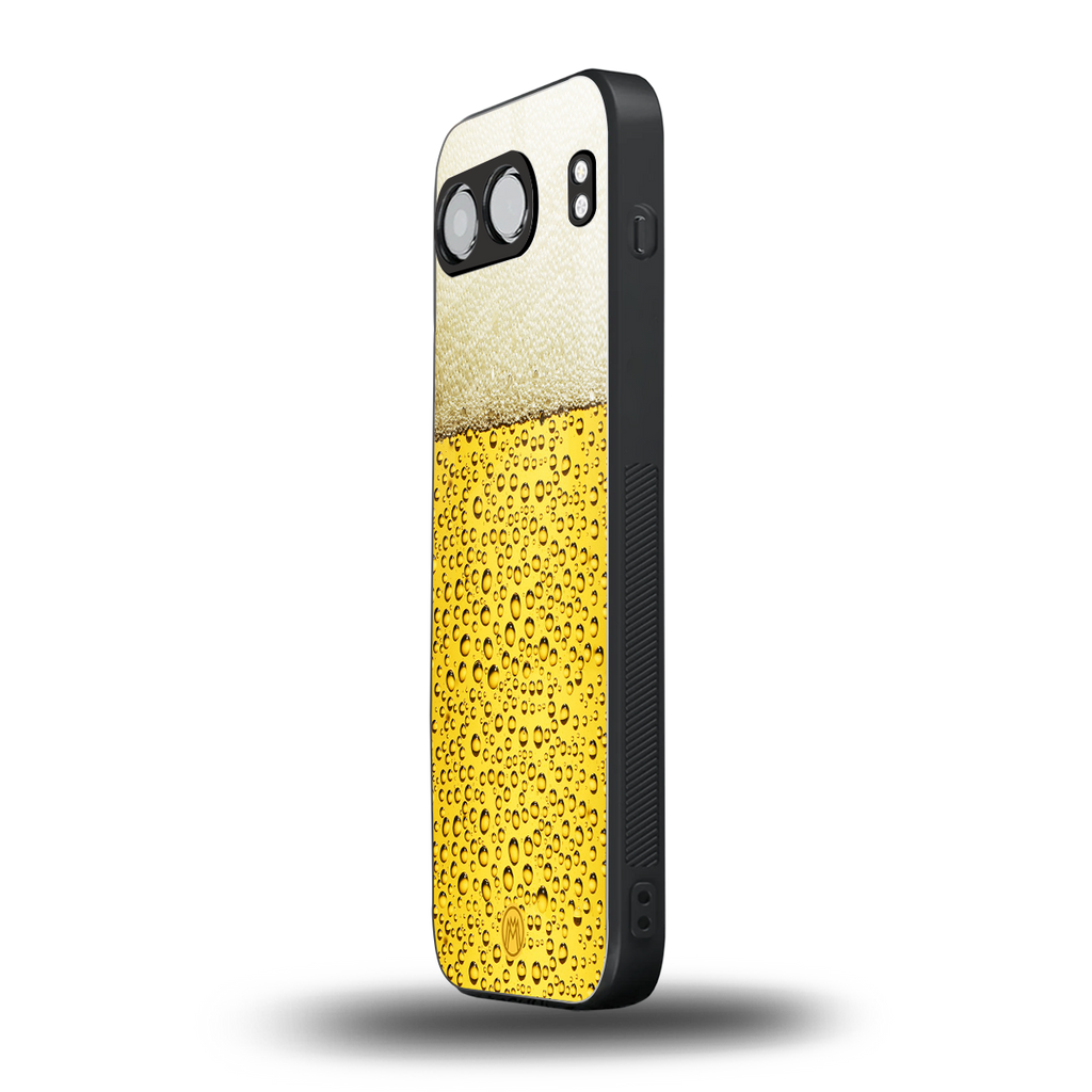 fizzy beer back phone cover | glass case for oneplus nord 4