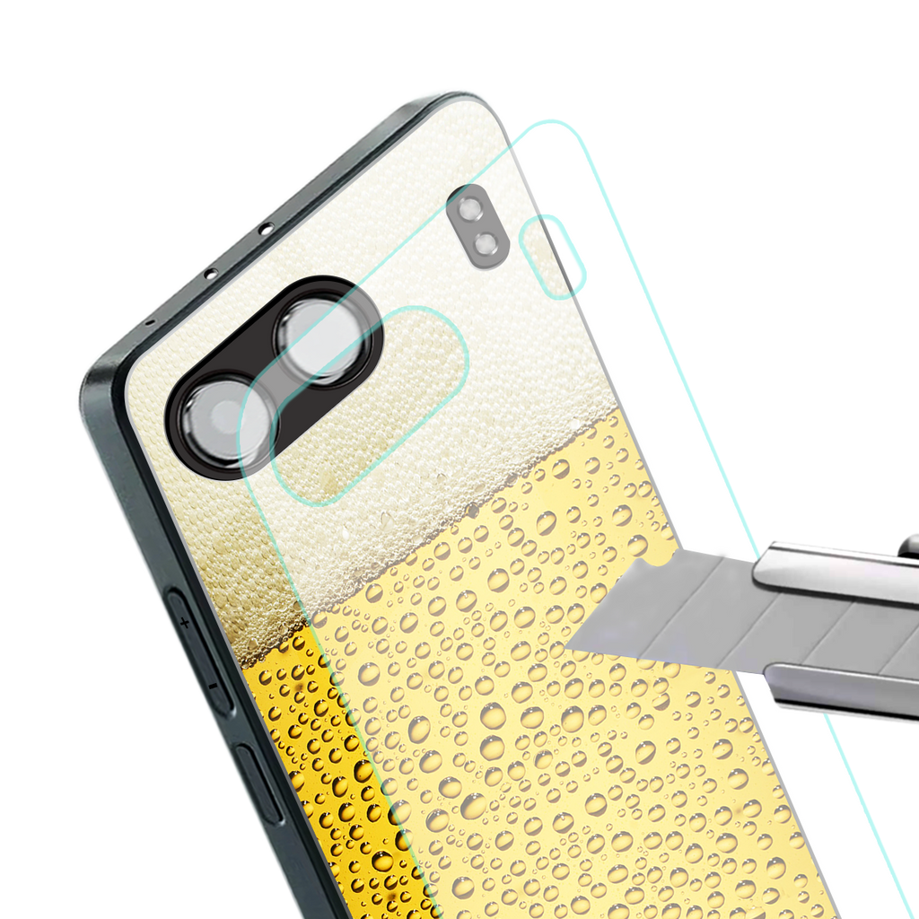 fizzy beer back phone cover | glass case for oneplus nord 4