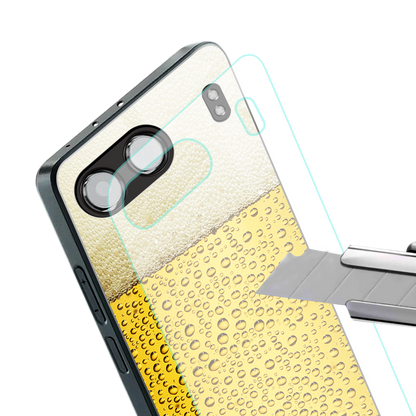 fizzy beer back phone cover | glass case for oneplus nord 4