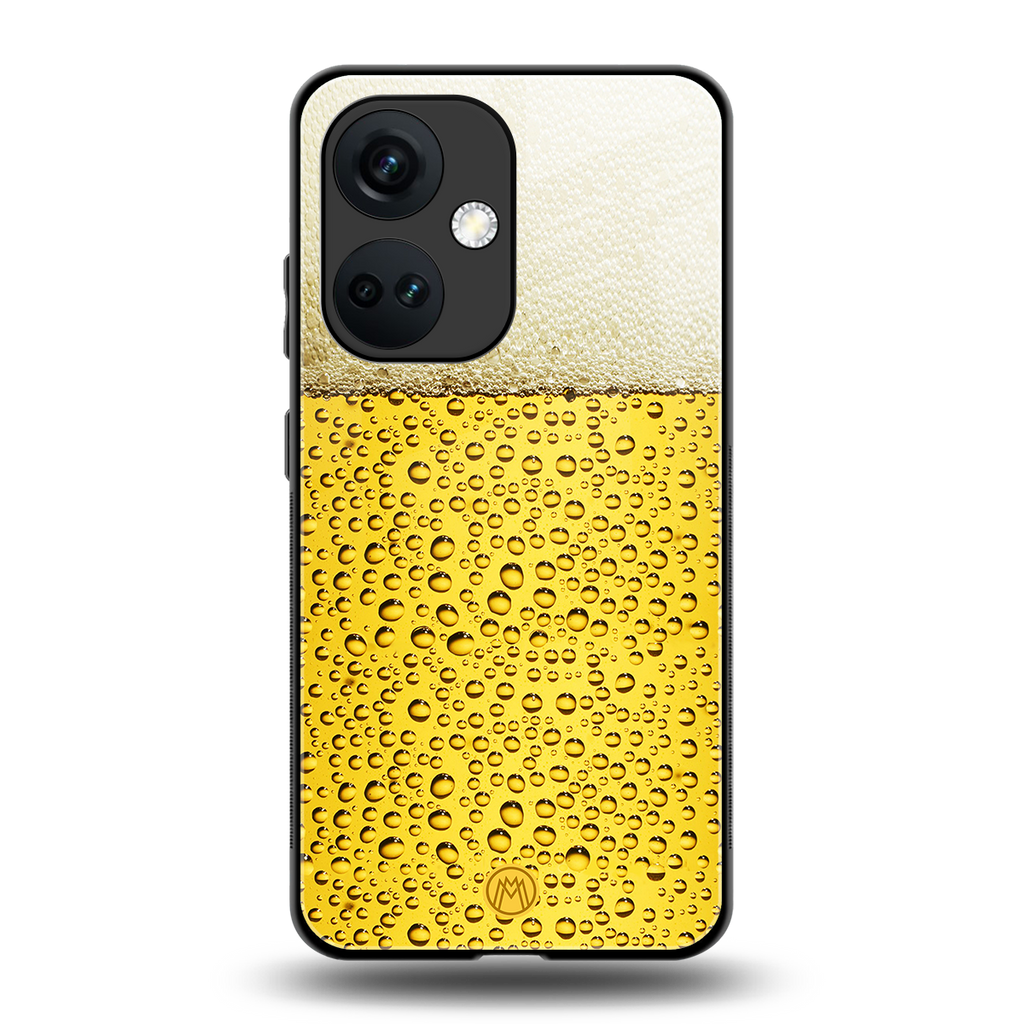 fizzy beer back phone cover | glass case for oneplus nord ce 3