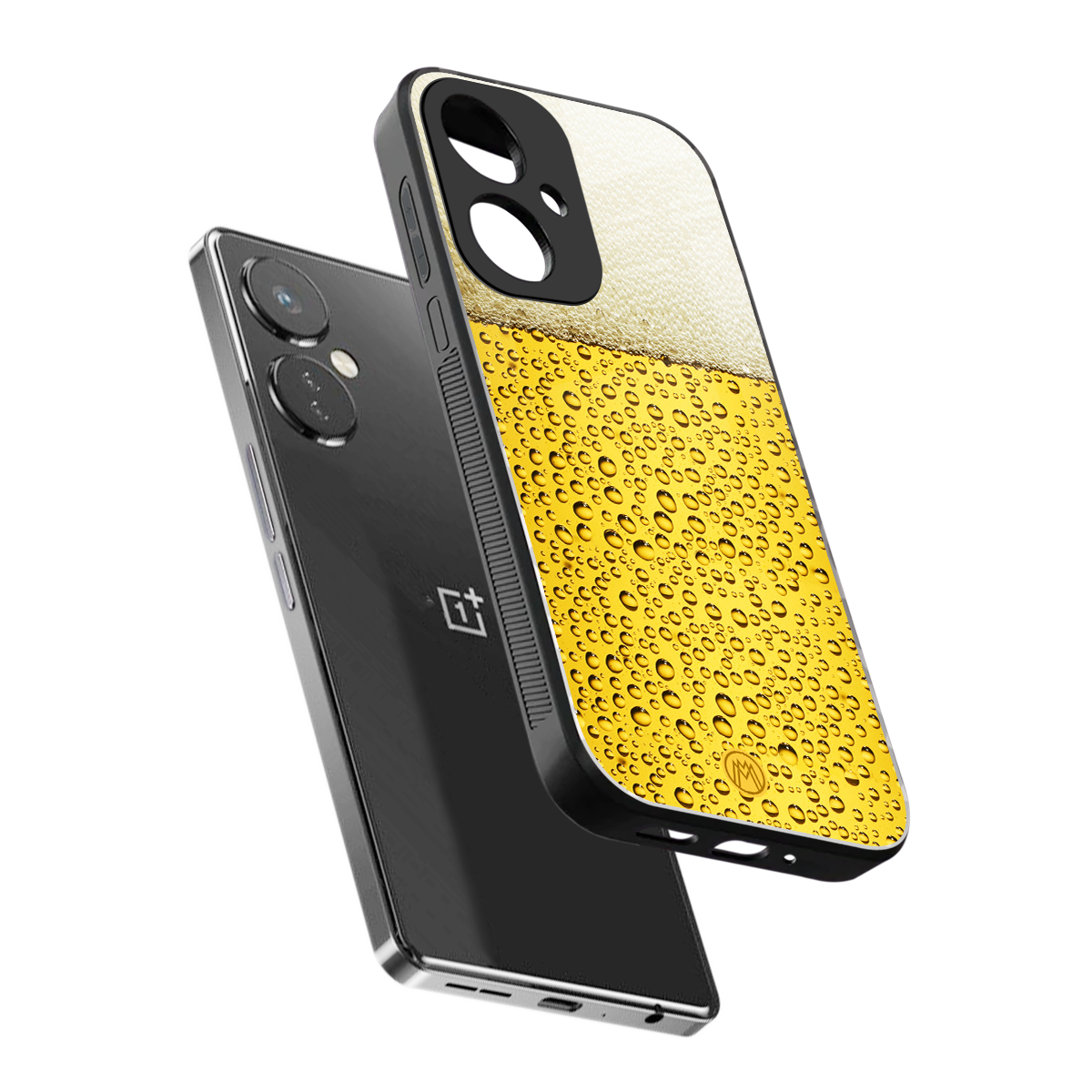 fizzy beer back phone cover | glass case for oneplus nord ce 3