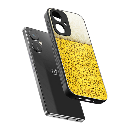 fizzy beer back phone cover | glass case for oneplus nord ce 3