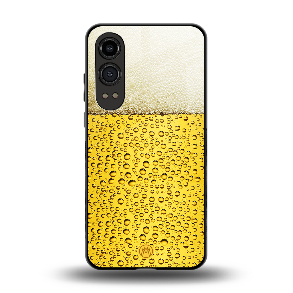 fizzy beer back phone cover | glass case for oneplus nord ce 4 lite