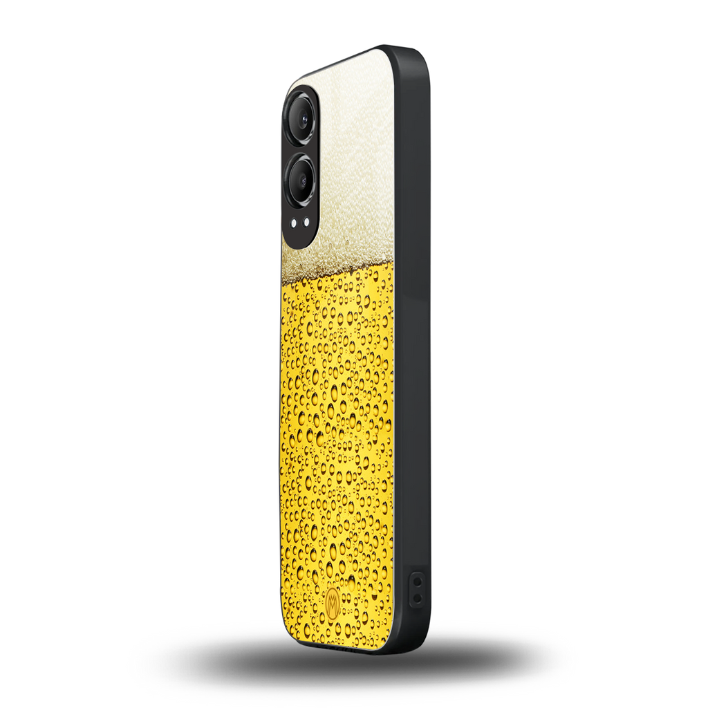 fizzy beer back phone cover | glass case for oneplus nord ce 4 lite