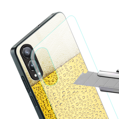 fizzy beer back phone cover | glass case for oneplus nord ce 4 lite