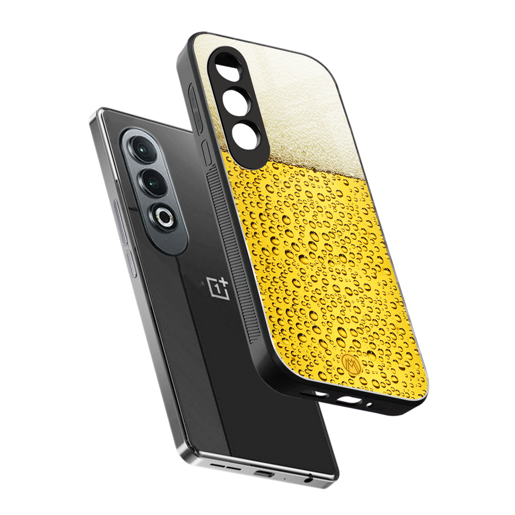 fizzy beer back phone cover | glass case for oneplus nord ce 4