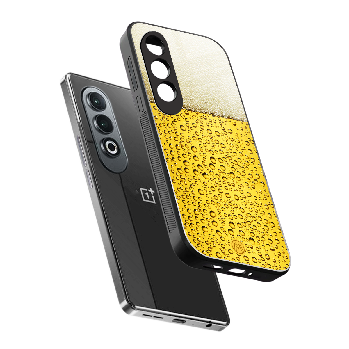fizzy beer back phone cover | glass case for oneplus nord ce 4