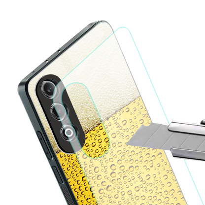 fizzy beer back phone cover | glass case for oneplus nord ce 4