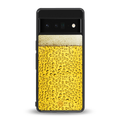 fizzy beer back phone cover | glass case for google pixel 6 pro