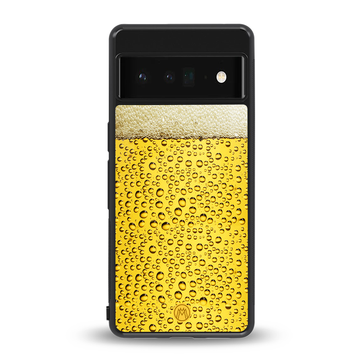 fizzy beer back phone cover | glass case for google pixel 6 pro