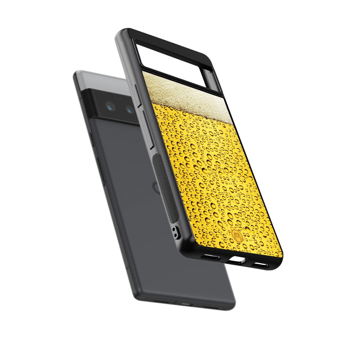 fizzy beer back phone cover | glass case for google pixel 6 pro