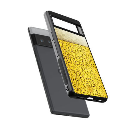 fizzy beer back phone cover | glass case for google pixel 6 pro