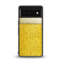 fizzy beer back phone cover | glass case for google pixel 6
