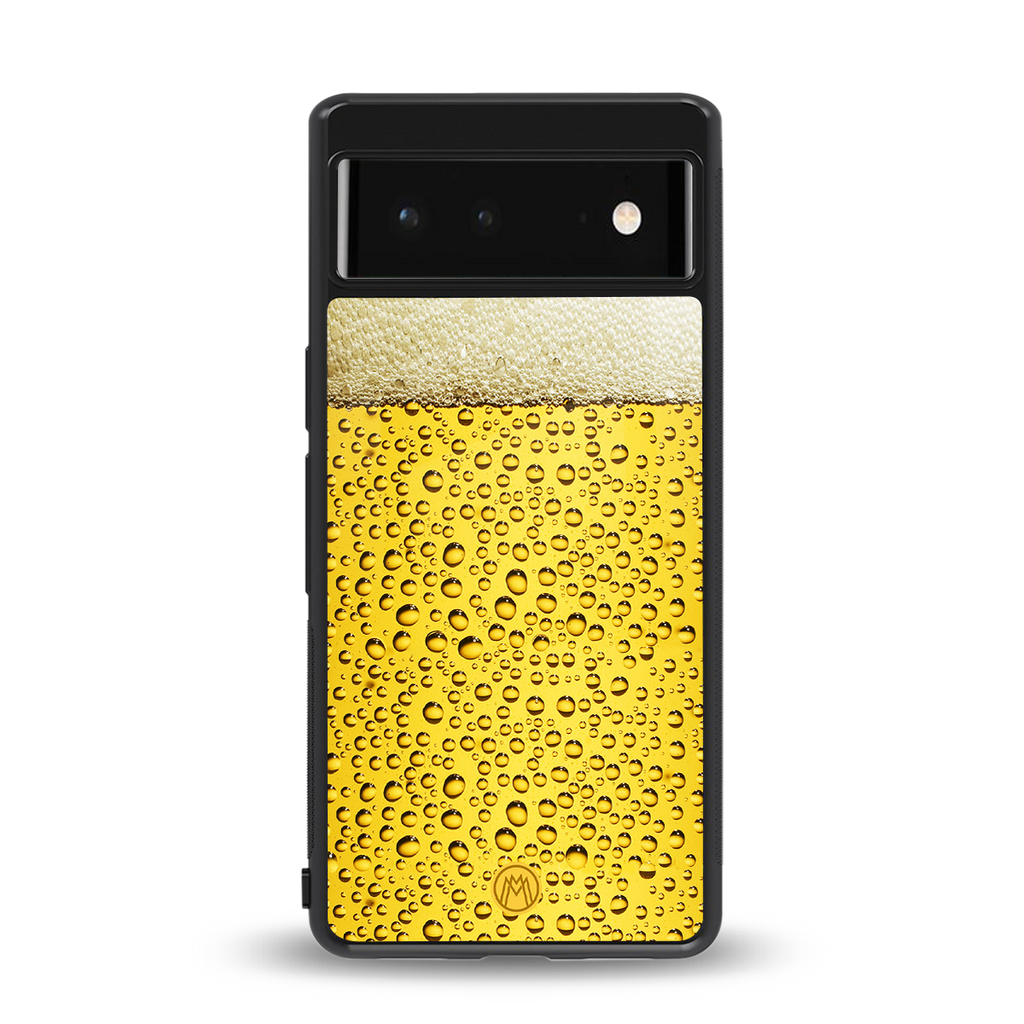 fizzy beer back phone cover | glass case for Google Pixel 6A