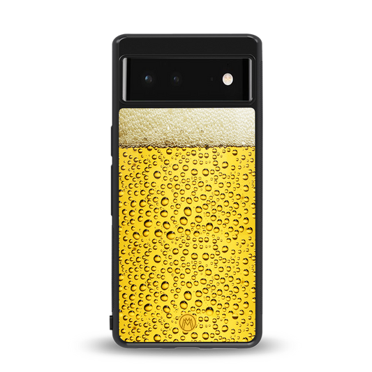 fizzy beer back phone cover | glass case for Google Pixel 6A