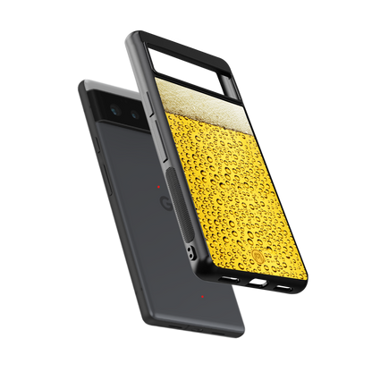 fizzy beer back phone cover | glass case for Google Pixel 6A