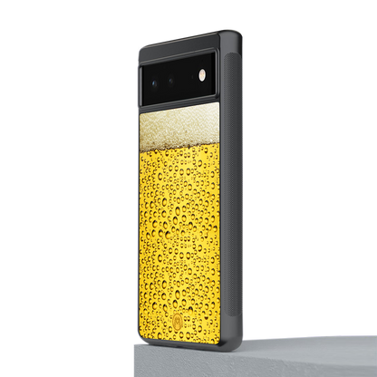 fizzy beer back phone cover | glass case for Google Pixel 6A