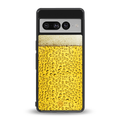 fizzy beer back phone cover | glass case for google pixel 7 pro