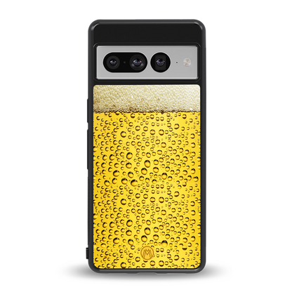 fizzy beer back phone cover | glass case for google pixel 7 pro