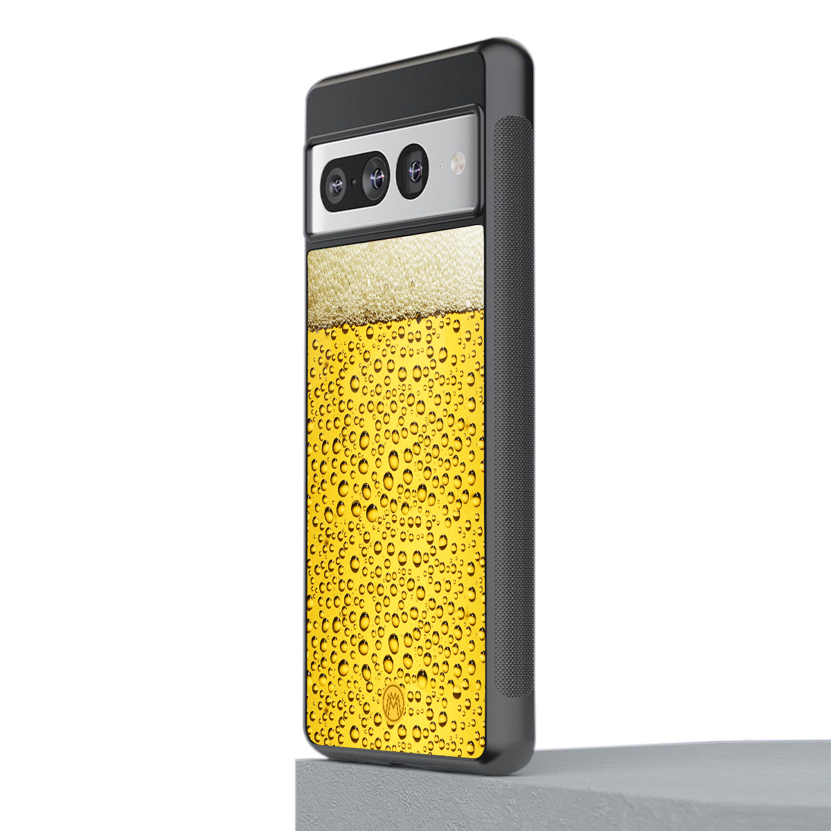 fizzy beer back phone cover | glass case for google pixel 7 pro