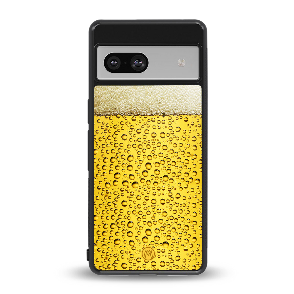 fizzy beer back phone cover | glass case for Google Pixel 7
