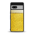 fizzy beer back phone cover | glass case for Google Pixel 7