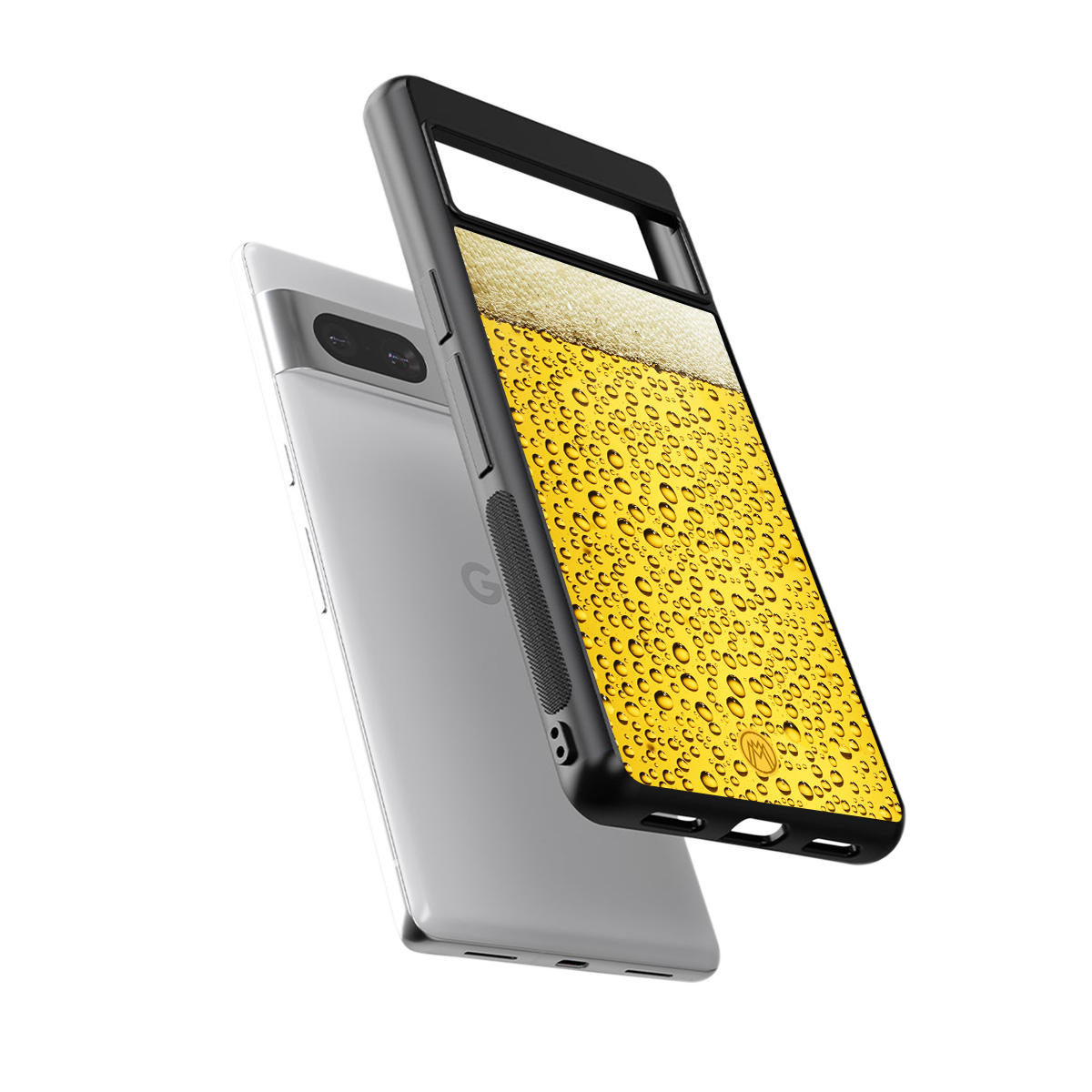 fizzy beer back phone cover | glass case for Google Pixel 7